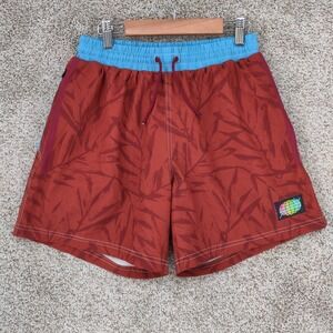 Slunks Volleyball Shorts Men's Small Lined Bushwacked Active Gym Training